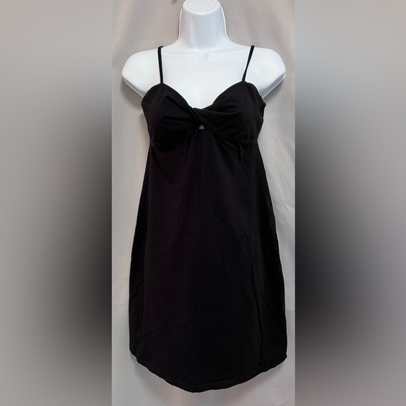 RALPH Ralph Lauren 2YL Dress Size Small Black  Spaghetti Straps Stretchy - Picture 1 of 10